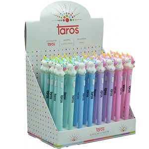 Taros Unick Color Işıklı Unicorn Jel Kalem