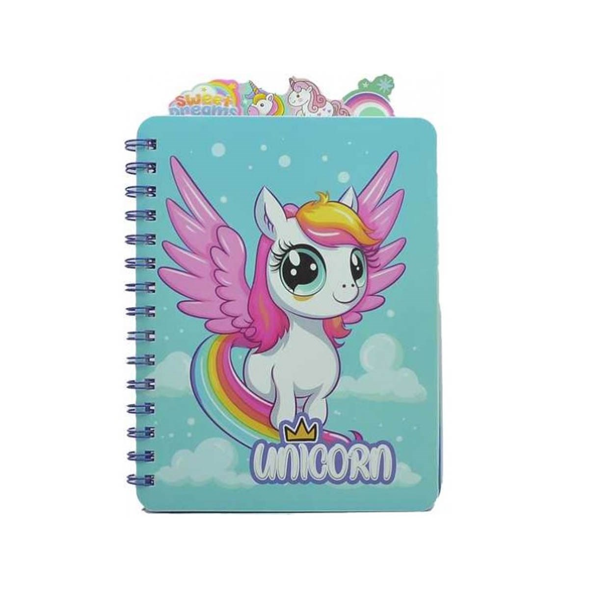 Taros Unick Color Unicorn Seperatürlü  A5 Defter 