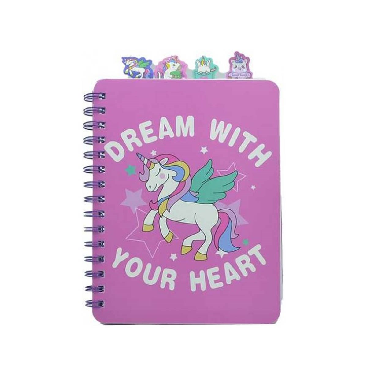 Taros Unick Color Unicorn Seperatürlü  A5 Defter 