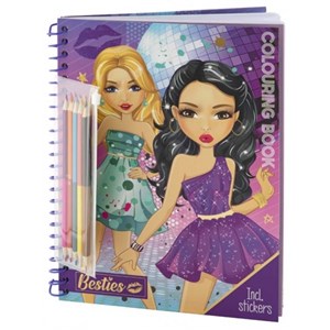 Taros Besties Colouring Book A4 30 Ypr+5 Ç.Taraflı
