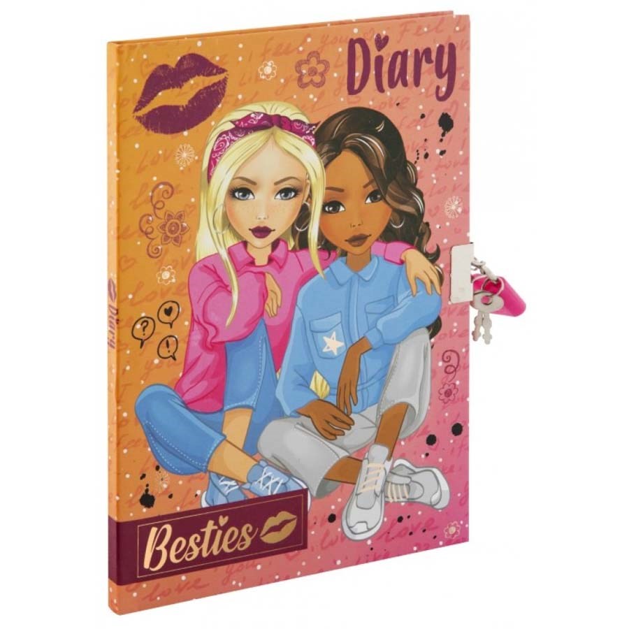 Taros Besties A5 Kilitli Günlük 60 Yaprak 