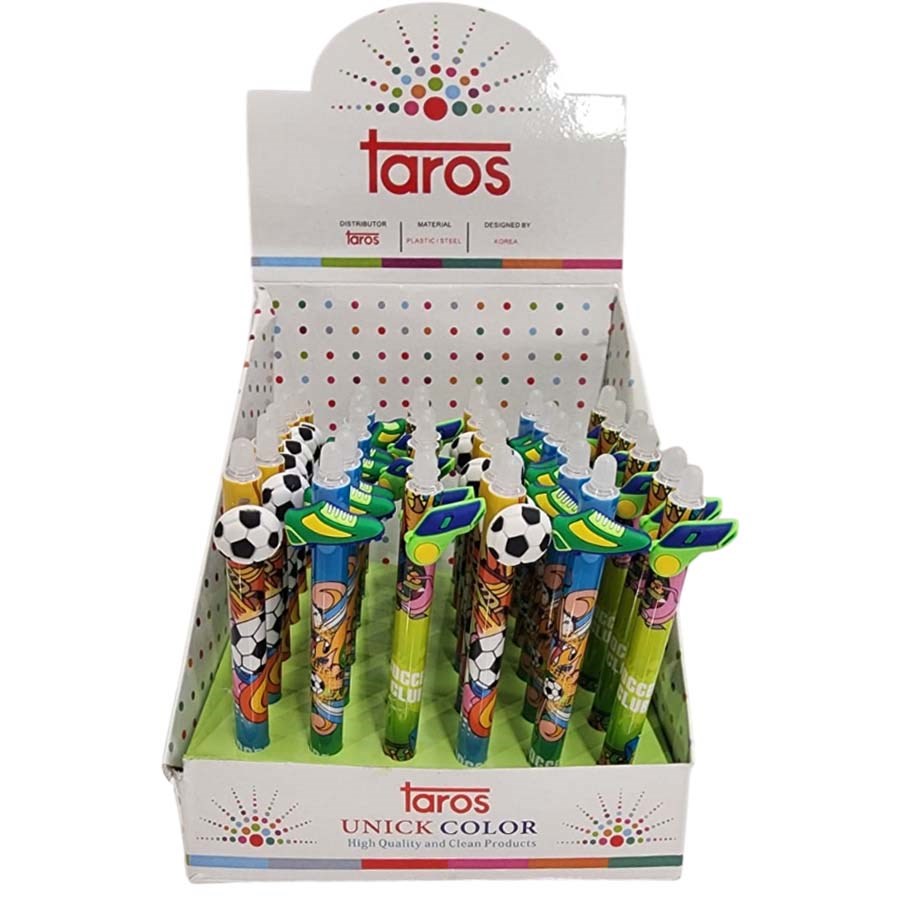 Taros Unick Color Futbol Seri Silinen Jel Kalem 