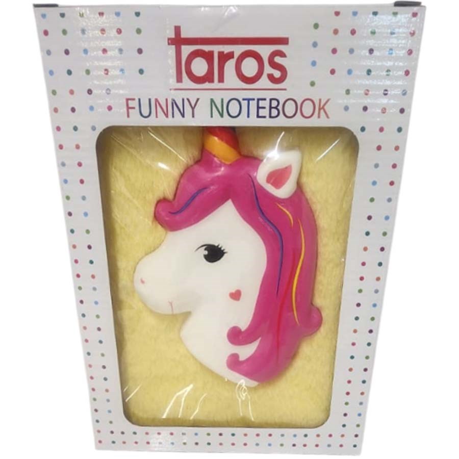 Taros Unick Color Puffy A5 Peluş Defter 