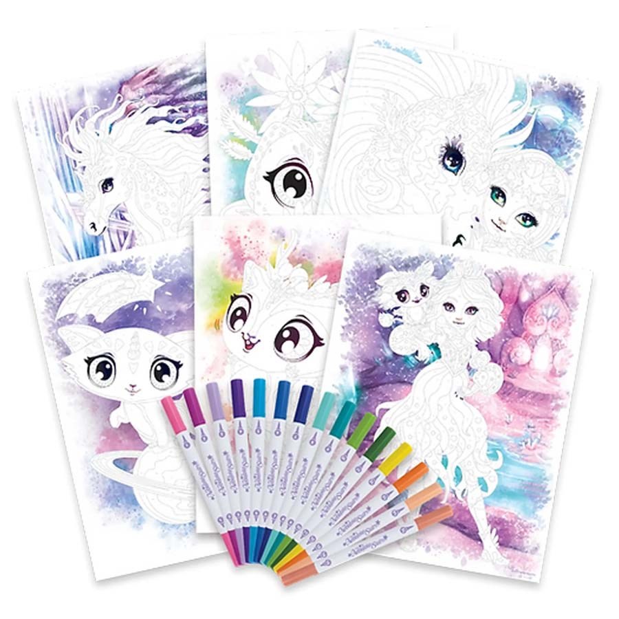 Taros Nebulous Stars Klasik Numaralı Boyama Kitabı 