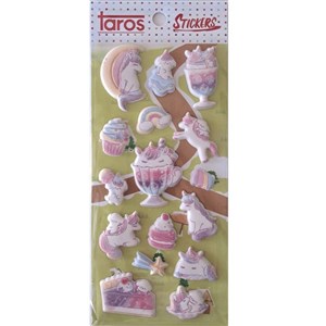 Taros Happy Kabartma Sticker