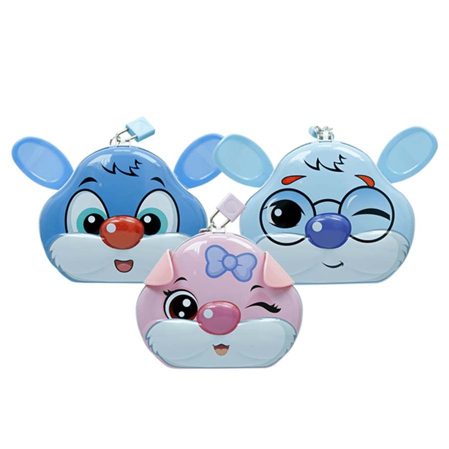 Taros Sevimli Tavşan Kilitli Metal Kumbara