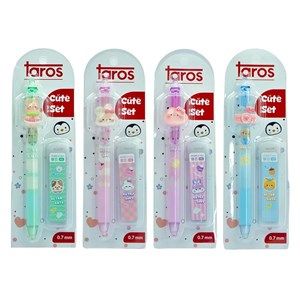 Taros Color Retro Cute Yedek Uçlu Versatil Kalem