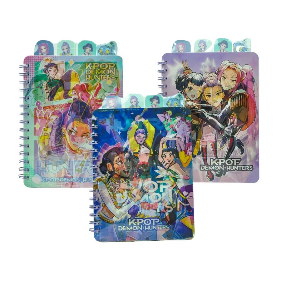 Taros Color Hunters 3 Boyutlu Spiralli A5 Defter