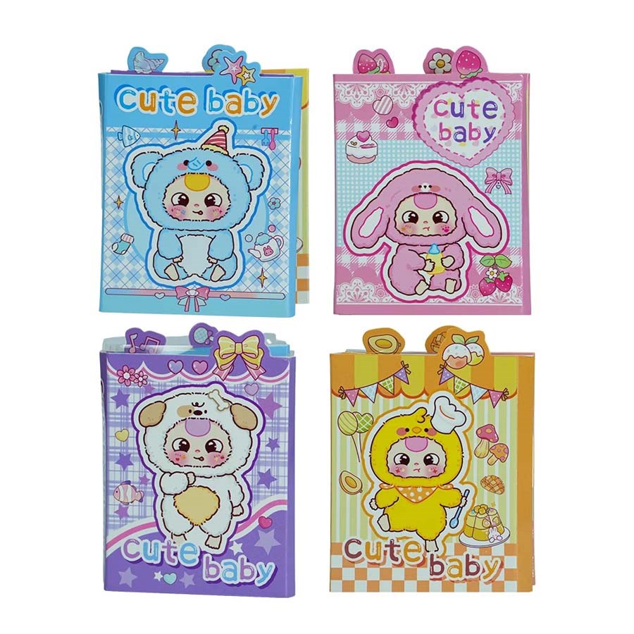 Taros Unick Color Peluş Çocuk Sticky Notluk
