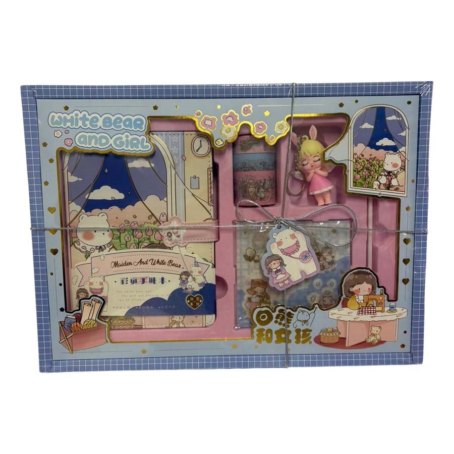 Taros Küçük Ayı Ve Kız Hediyelik Kırtasiye Seti