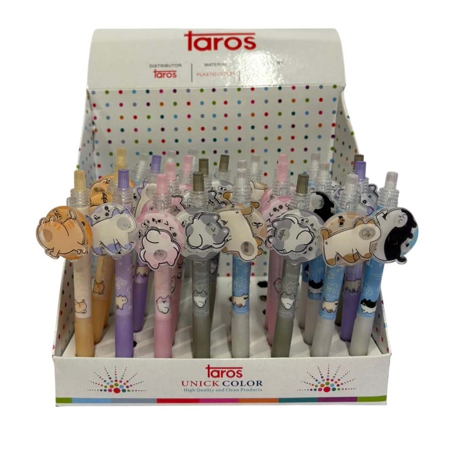Taros Unick Color Döner Kedi Versatil Kalem