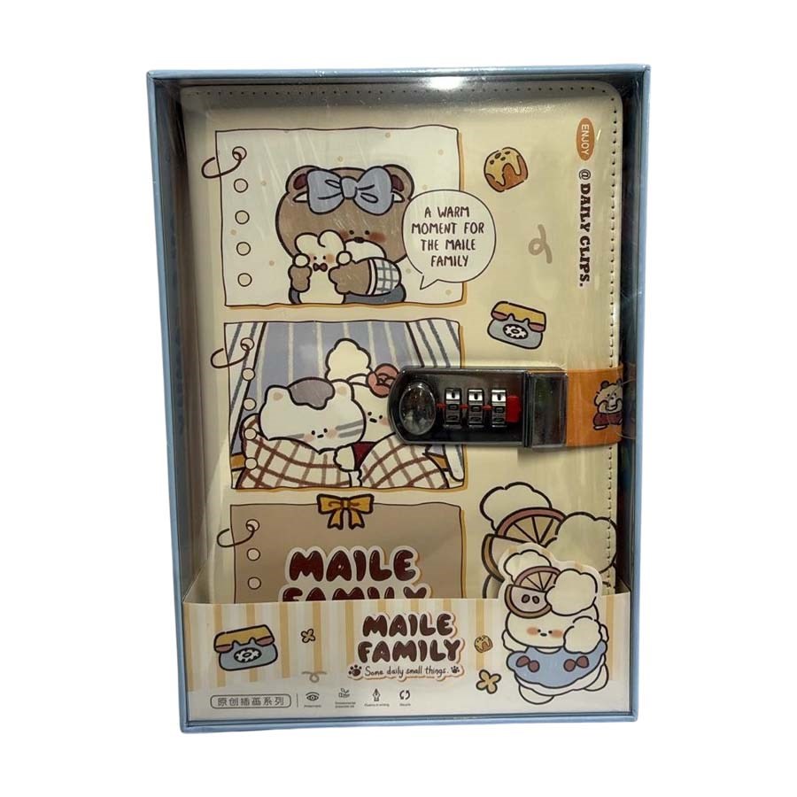 Taros Unick Color Maile Family Şifreli Günlük 