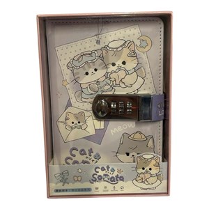 Taros Unick Color Cat Sonata B5 Şifreli Günlük