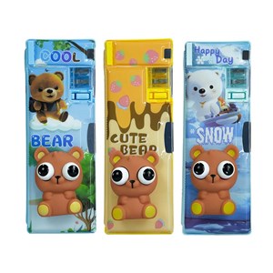 Taros Pörtlek Cute Bear Fonksiyonel Kalemkutusu