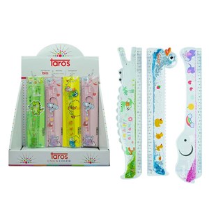 Taros Unick Color Simli Animal 20 Cm Cetvel