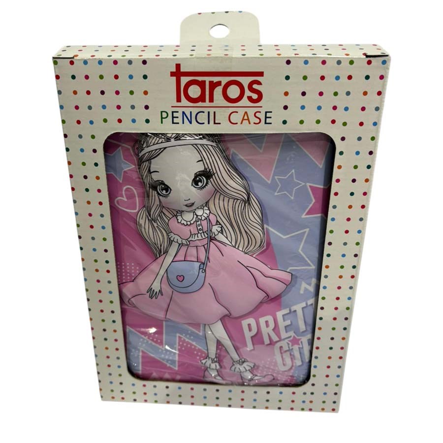 Taros Unick Color Girl Geniş Eva Kalem Kutusu 