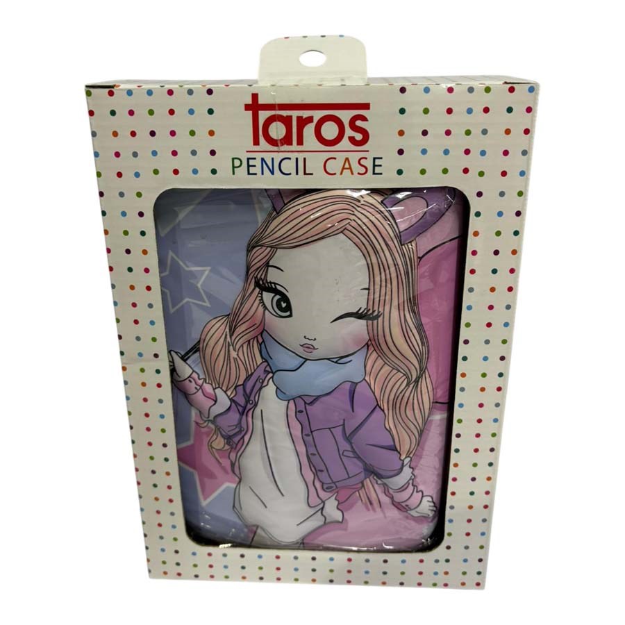 Taros Unick Color Girl Geniş Eva Kalem Kutusu 