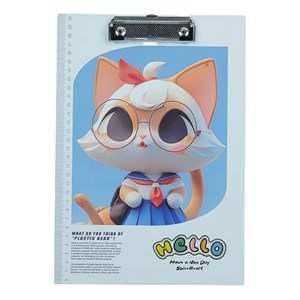 Taros Unick Color Hello Cat A4 Sekreter Altlığı