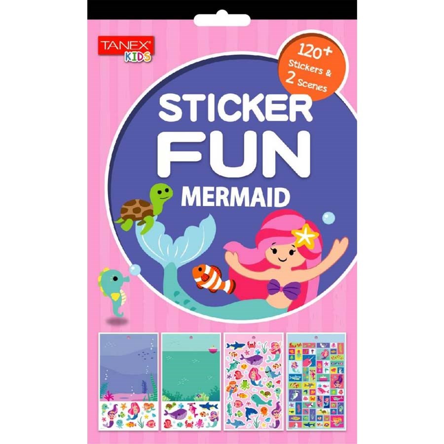 Tanex Minik Deniz Kızı Sticker 