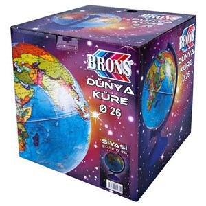 Brons Küre Siyasi 26 Cm