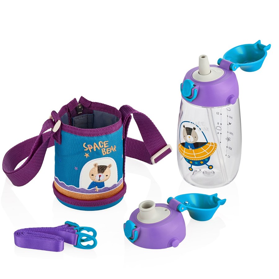 Uzspace Matara Tritan Kılıflı 2011 480 Ml Mavi 