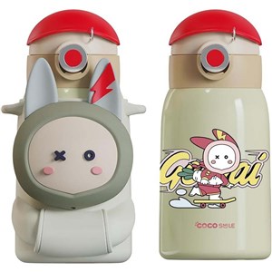 Vagonlife Cocosmile Çelik Termos 470 ML.-Tavşan