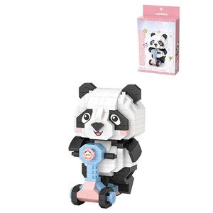 Loz Panda Scooter 320 Parça Block