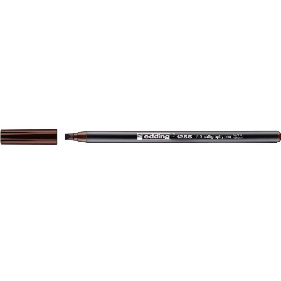 Edding Kaligrafi Kalemi 5 mm Koyu Kahve 