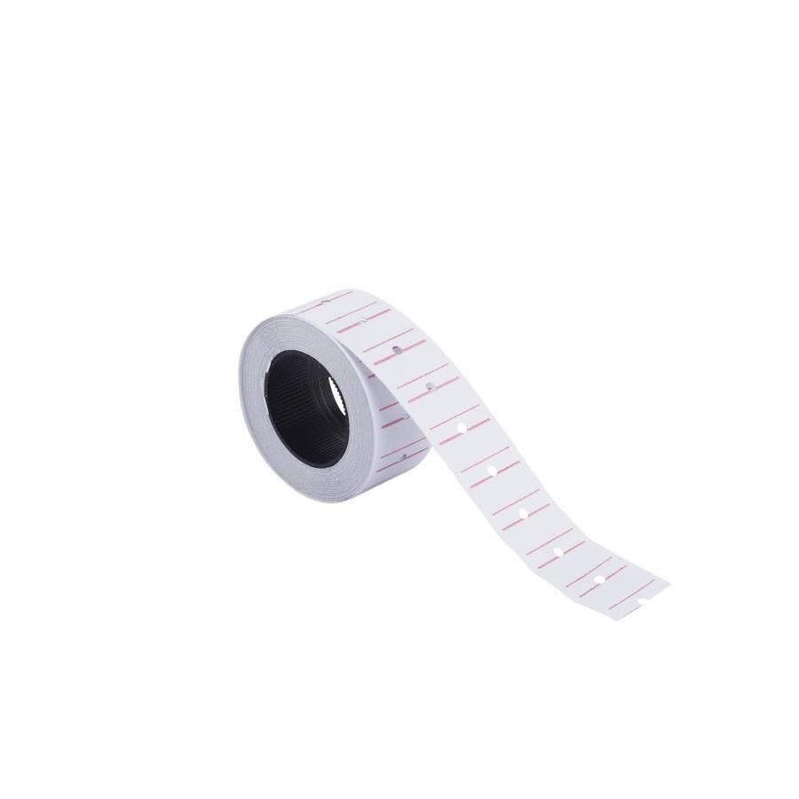 Kraf Motex Etiket 12*21 Mm Beyaz Çizgili 