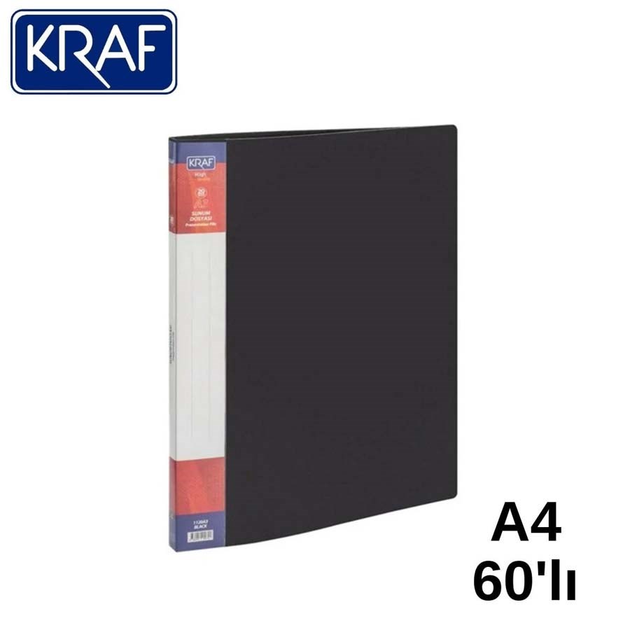 Kraf Sunum Dosyası A4 60 Lı 