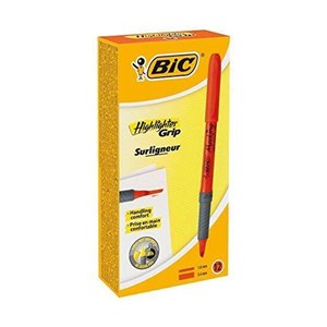 Bic Brite Liner Grip Fosforlu Kalem Turuncu