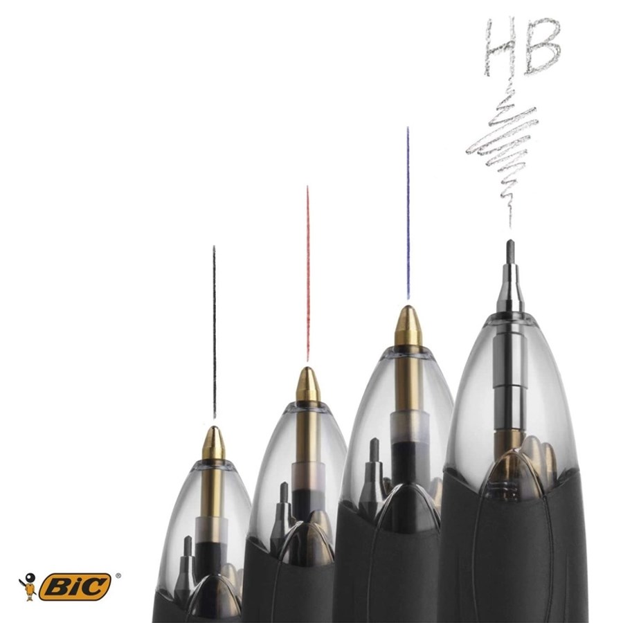 Bic Multifunction 3+1 Tükenmez/versatil Hb Kalem 