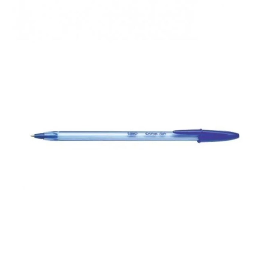 Bic Cristal Soft Tükenmez Kalem Mavi 