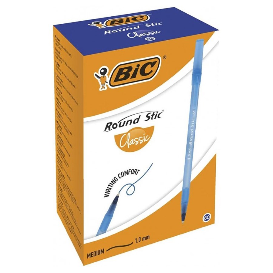 Bic Round Stic Tükenmez Kalem Mavi 