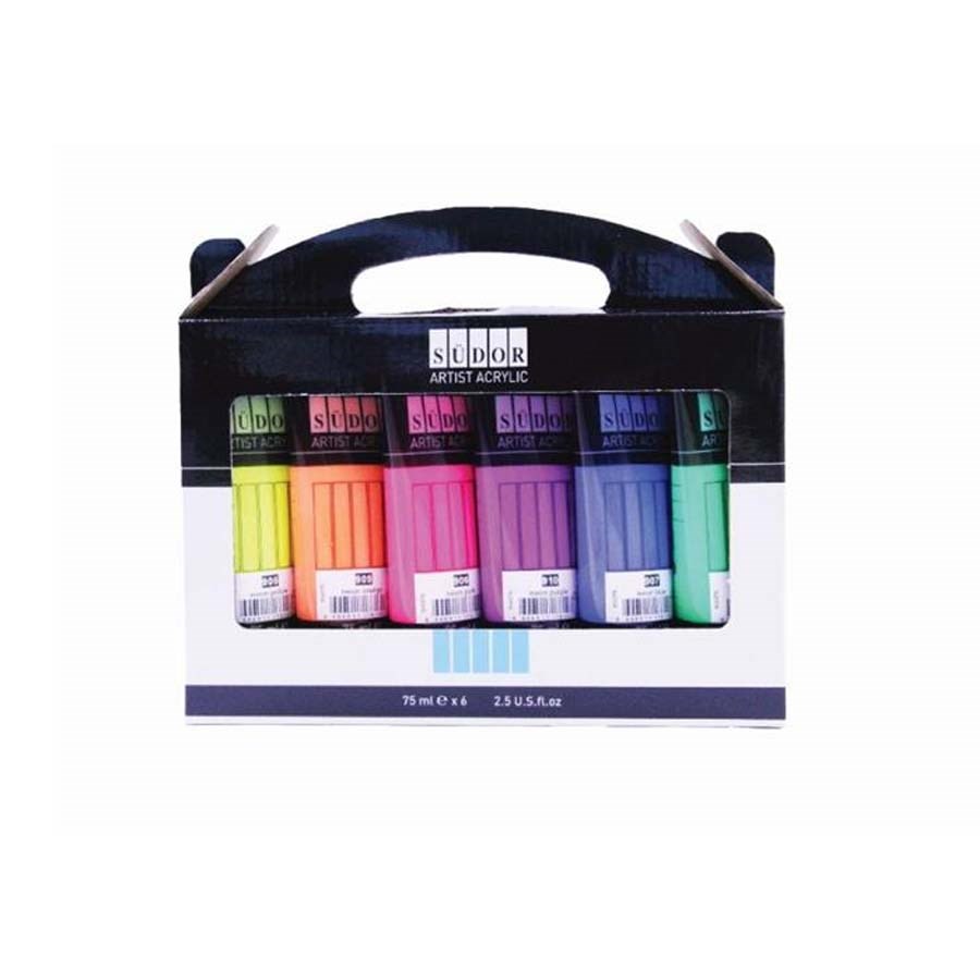 Südor Akrilik 6 Neon Renk 75 Ml 