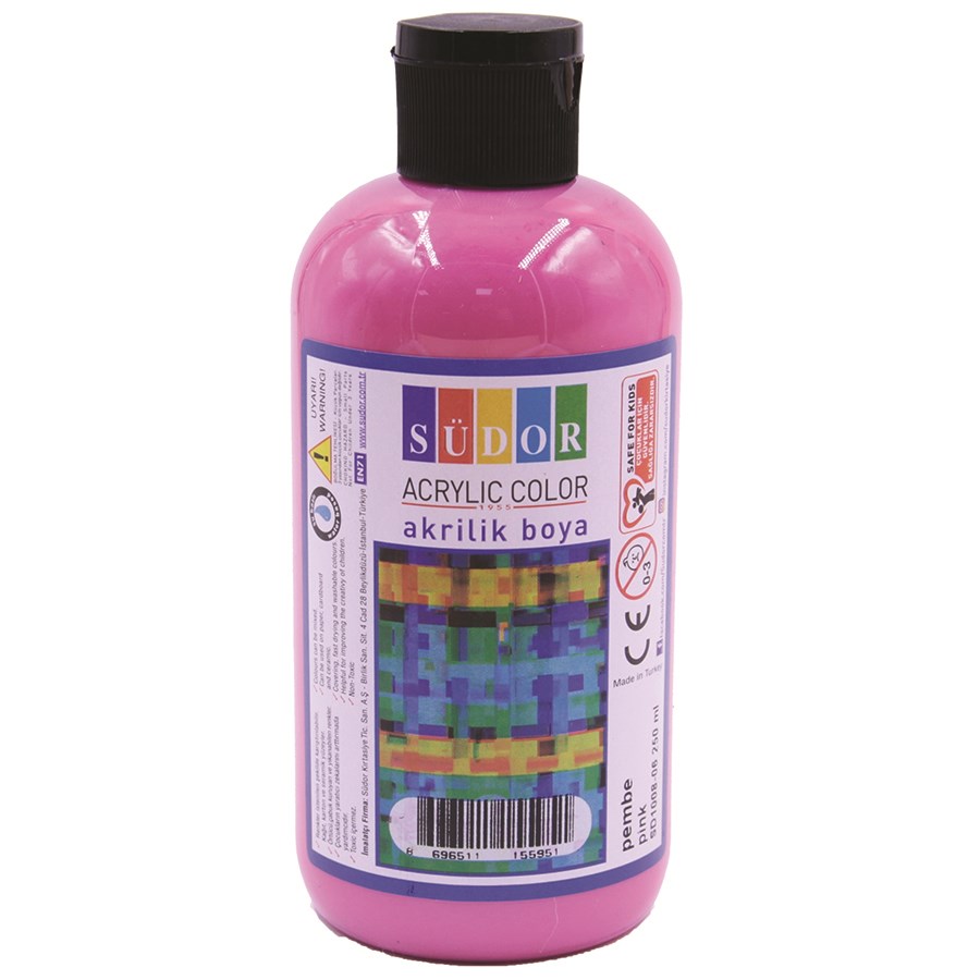 Südor Akrilik Pembe 250 ML. 