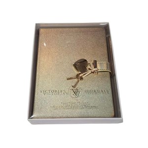 VJ Hush Hush Kilitli Metalik Defter