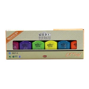 Artdeco Akrilik Boya Makaron Renkler 75 ML x 6