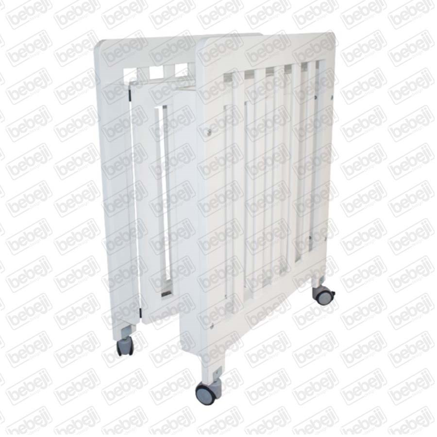 Dukaddo Ahşap Katlanır Doğal Beşik 60x120 Cm 