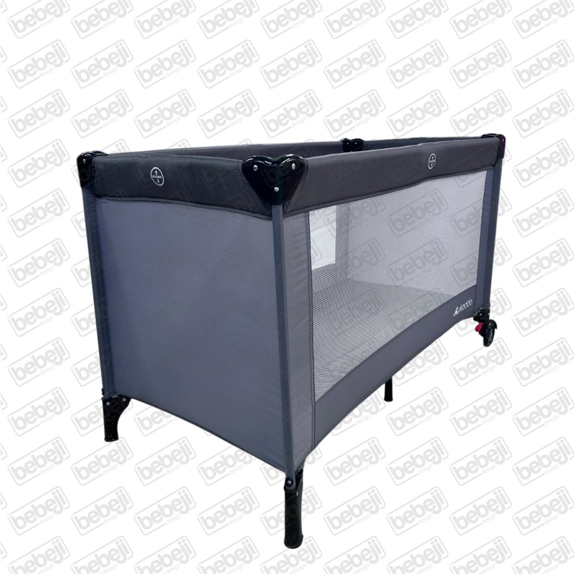 Dukaddo Semplıce Park Yatak 60x120 Cm Gri