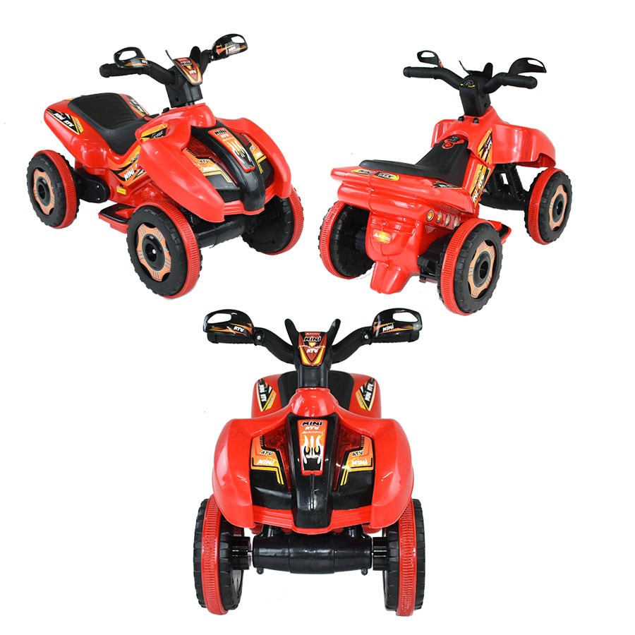 Dukaddo Mini Akülü Atv 6V Kırmızı