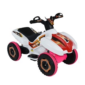 Dukaddo Mini Akülü Atv 6V Pembe Beyaz