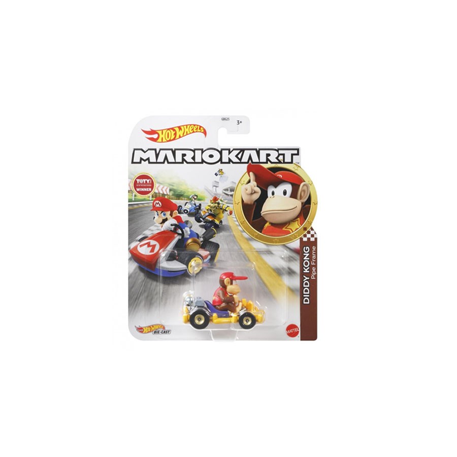 Hot Wheels Mario Kart Karakter Araçlar Diddy Kong