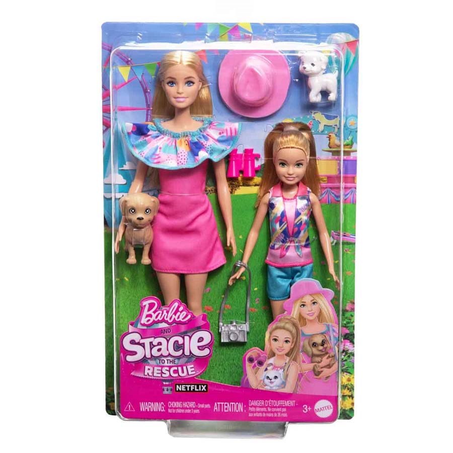 Barbie ve Stacie Kız Kardeşler İkili Set 