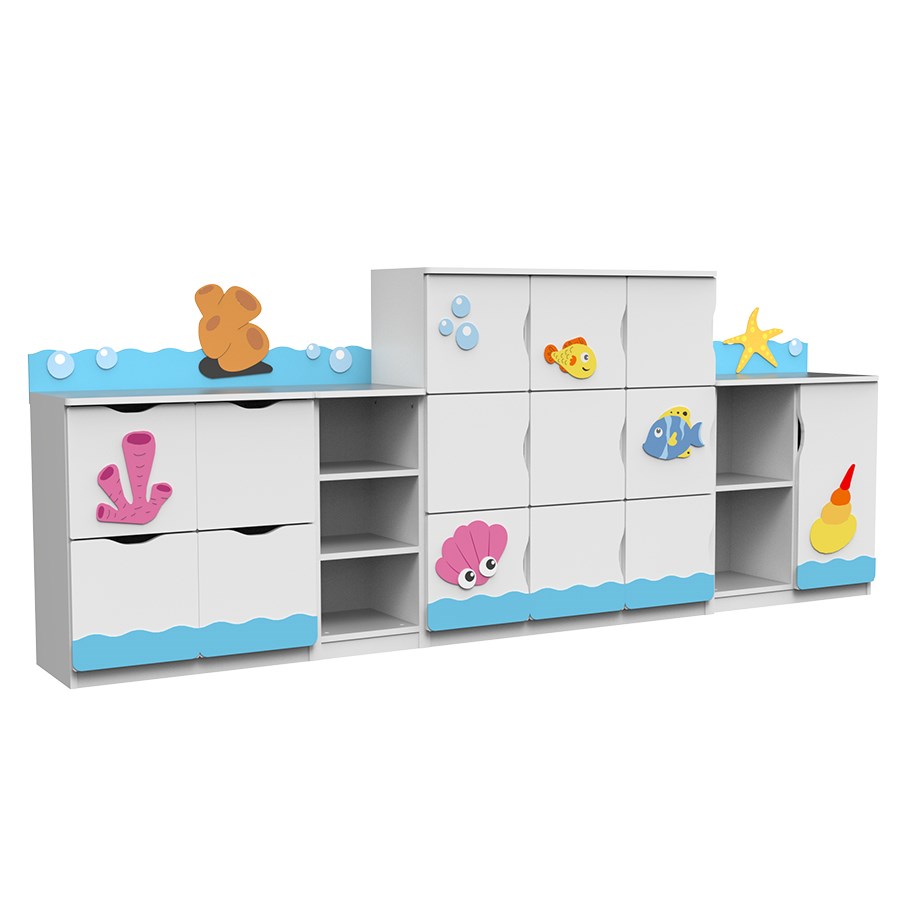 Bebeji Okyanus Dolap Set J1007 