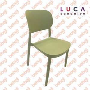 Luca Sandalye/Beyaz Açık Yeşil