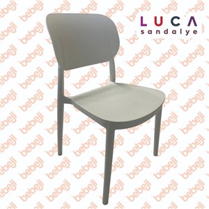 Luca Sandalye/Beyaz Beyaz
