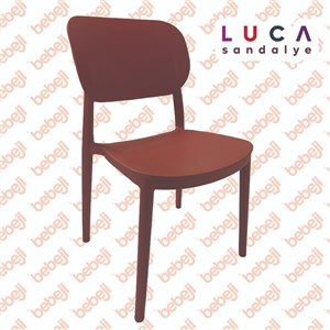 Luca Sandalye/Beyaz Kırmızı