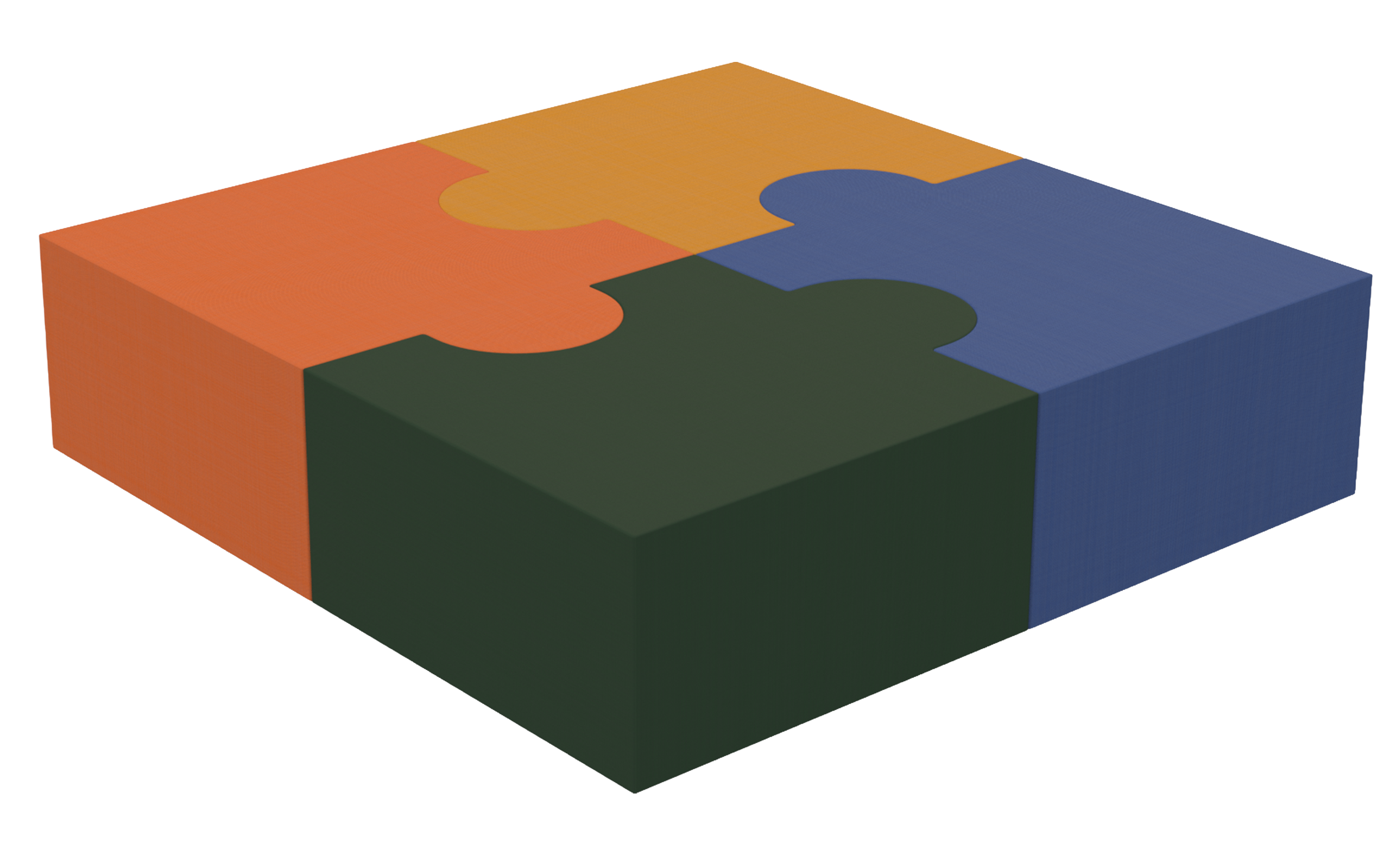 Bebeji Puzzle Çocuk Minder Takımı 