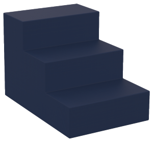 Bebeji 3 Basamaklı Deri Minder 